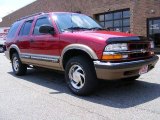 2000 Majestic Red Metallic Chevrolet Blazer LT 4x4 #13876558