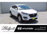 2021 White Cream Hyundai Tucson SE #139098440