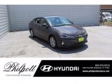 2020 Portofino Gray Hyundai Elantra Value Edition #139098435