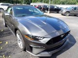 2020 Ford Mustang GT Premium Convertible Front 3/4 View