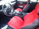 2020 Ford Mustang GT Premium Convertible Showstopper Red Interior