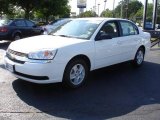 2005 White Chevrolet Malibu LS V6 Sedan #13875329