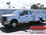 2017 Oxford White Ford F350 Super Duty XL Crew Cab 4x4 Chassis #139152018