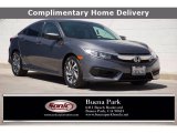 2017 Sonic Gray Pearl Honda Civic EX Sedan #139151959