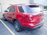 Ruby Red Ford Explorer in 2018