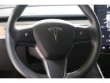 2018 Tesla Model 3 Long Range Steering Wheel