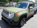 2015 Commando Green Jeep Renegade Limited #139186162