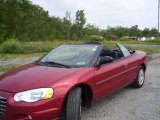 2005 Deep Red Pearl Chrysler Sebring Touring Convertible #13881601