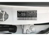 2020 GLB Color Code for Digital White Metallic - Color Code: 144