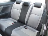 2017 Honda Civic EX-T Coupe Rear Seat