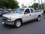 2006 Silver Birch Metallic Chevrolet Silverado 1500 Extended Cab #13875311