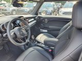 2021 Mini Convertible Cooper Carbon Black Interior