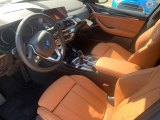 2021 BMW X3 xDrive30i Cognac Interior