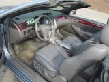 2005 Toyota Solara SLE V6 Convertible Dark Stone Interior