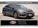 2017 Sonic Gray Pearl Honda Civic EX Sedan #139213374