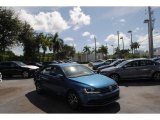 2017 Silk Blue Metallic Volkswagen Jetta SE #139227146