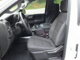 2020 Chevrolet Silverado 1500 Custom Double Cab Jet Black Interior