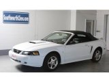 2003 Oxford White Ford Mustang V6 Convertible #13896775