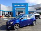 2014 Blue Topaz Metallic Chevrolet Sonic RS Hatchback #139246002
