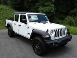 Bright White Jeep Gladiator in 2020