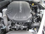 2020 Hyundai Genesis G70 3.3 Liter Twin-Turbocharged DOHC 24-Valve D-CVVT V6 Engine