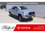 2019 Cement Gray Toyota Tacoma SR5 Double Cab #139274117