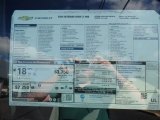 2020 Chevrolet Silverado 1500 LT Z71 Crew Cab 4x4 Window Sticker