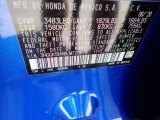 2020 Fit Color Code for Aegean Blue Metallic - Color Code: B593M