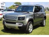 Pangea Green Metallic Land Rover Defender in 2020