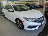 2017 Honda Civic EX Sedan Front 3/4 View