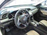 2017 Honda Civic EX Sedan Ivory Interior