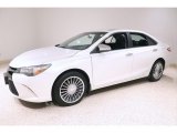 Blizzard Pearl White Toyota Camry in 2015