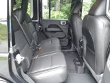2020 Jeep Wrangler Unlimited Sahara 4x4 Rear Seat