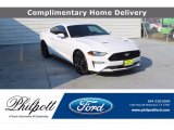 2019 Oxford White Ford Mustang EcoBoost Premium Fastback #139297445
