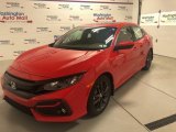 2020 Rallye Red Honda Civic EX Hatchback #139297393