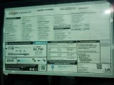 2020 Chevrolet Bolt EV Premier Window Sticker