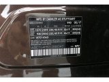 2018 GLA Color Code for Cocoa Brown Metallic - Color Code: 990