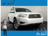 2010 Blizzard White Pearl Toyota Highlander  #139320440