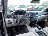 2021 Honda Pilot LX AWD Gray Interior