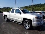 2017 Chevrolet Silverado 1500 LTZ Double Cab 4x4 Front 3/4 View