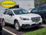Crystal White Pearl Subaru Outback in 2017
