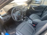 2021 BMW X1 xDrive28i Black Interior