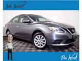 2016 Brilliant Silver Nissan Sentra S #139392466