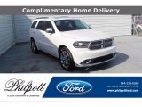 2017 Vice White Tri-Coat Pearl Dodge Durango Citadel Anodized Platinum #139392438