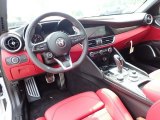 2020 Alfa Romeo Giulia TI Sport Carbon AWD Black/Red Interior