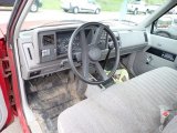 1992 Chevrolet C/K K1500 Regular Cab 4x4 Gray Interior