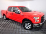 2017 Ford F150 XL SuperCrew 4x4 Front 3/4 View