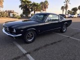 Midnight Blue Ford Mustang in 1966