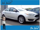 2017 Ingot Silver Ford Focus SE Sedan #139407080