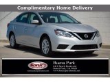 2019 Brilliant Silver Metallic Nissan Sentra SV #139423726